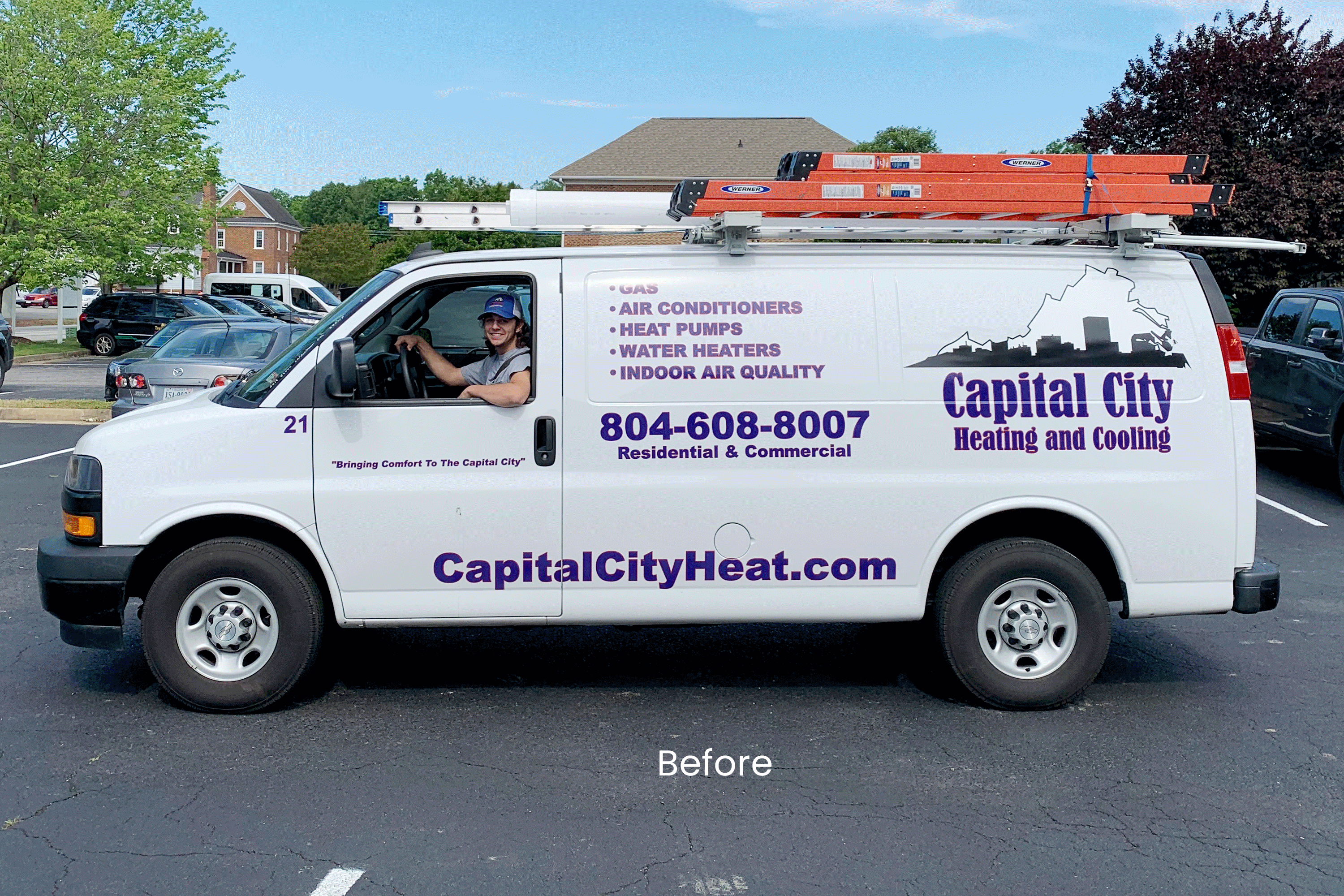 Capital City Comfort Solutions Van